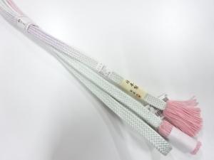 大特価品　未使用品　翠嵐工房　正絹　撚り房　手組帯締め